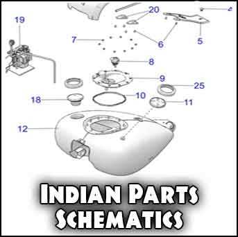 diagram of motorcycle parts