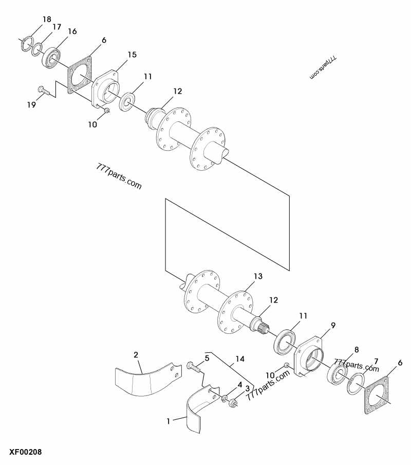 diagram rotary tiller parts
