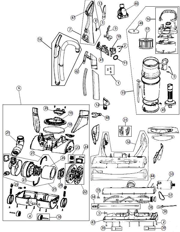 dirt devil ud70181 parts diagram