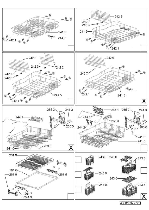 dishwasher part diagram