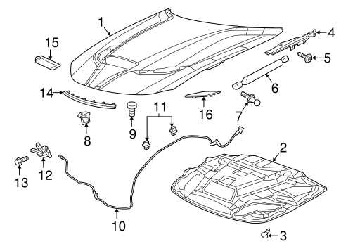 dodge charger body parts diagram