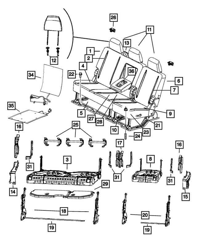 dodge ram parts diagram