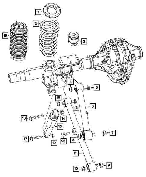 dodge ram suspension parts diagram