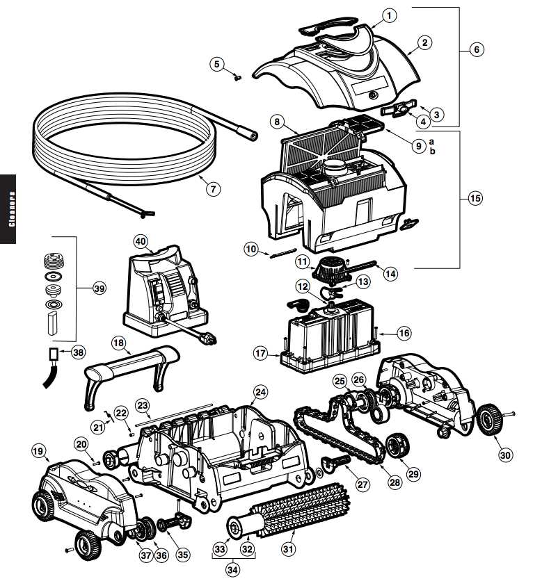 dolphin e10 parts diagram