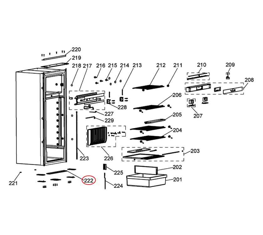 dometic 210 parts diagram