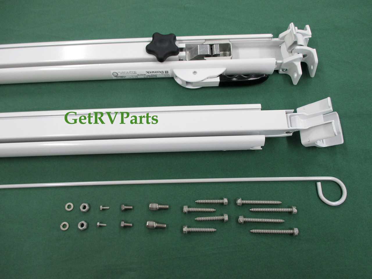 dometic awning parts diagram