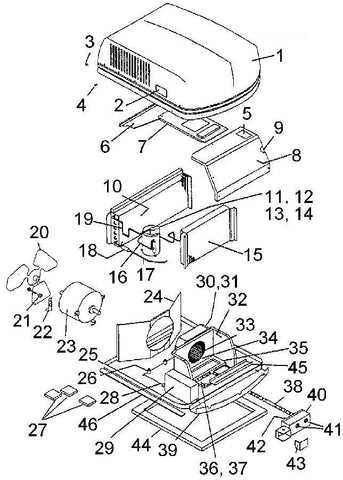 dometic duo therm parts diagram