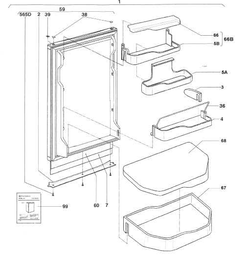 dometic fridge parts diagram