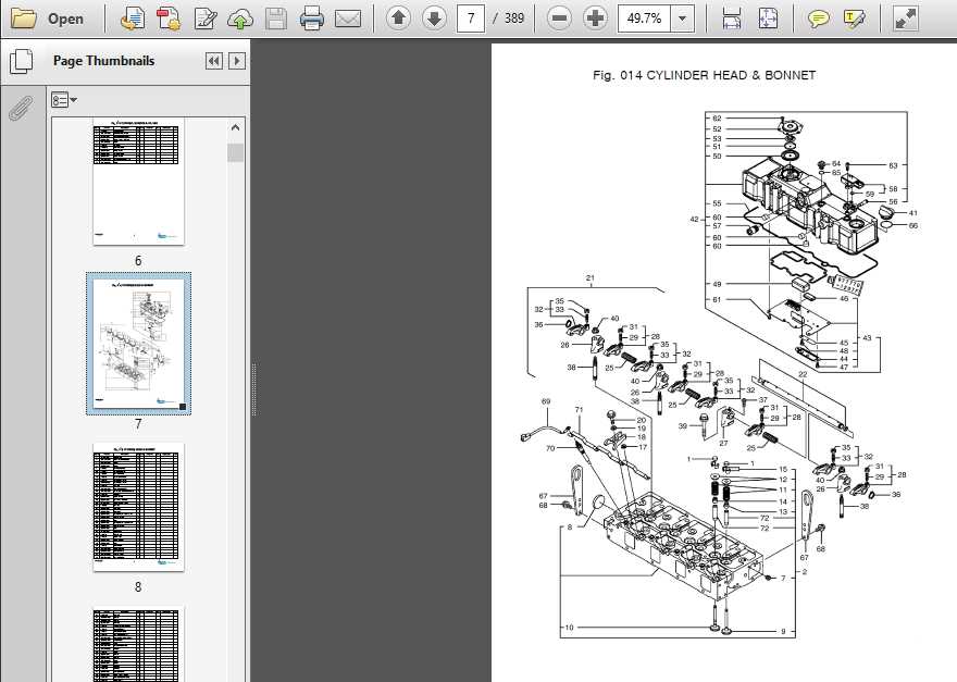 doosan parts diagram