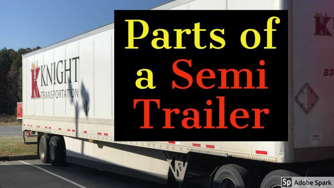 dry van trailer parts diagram