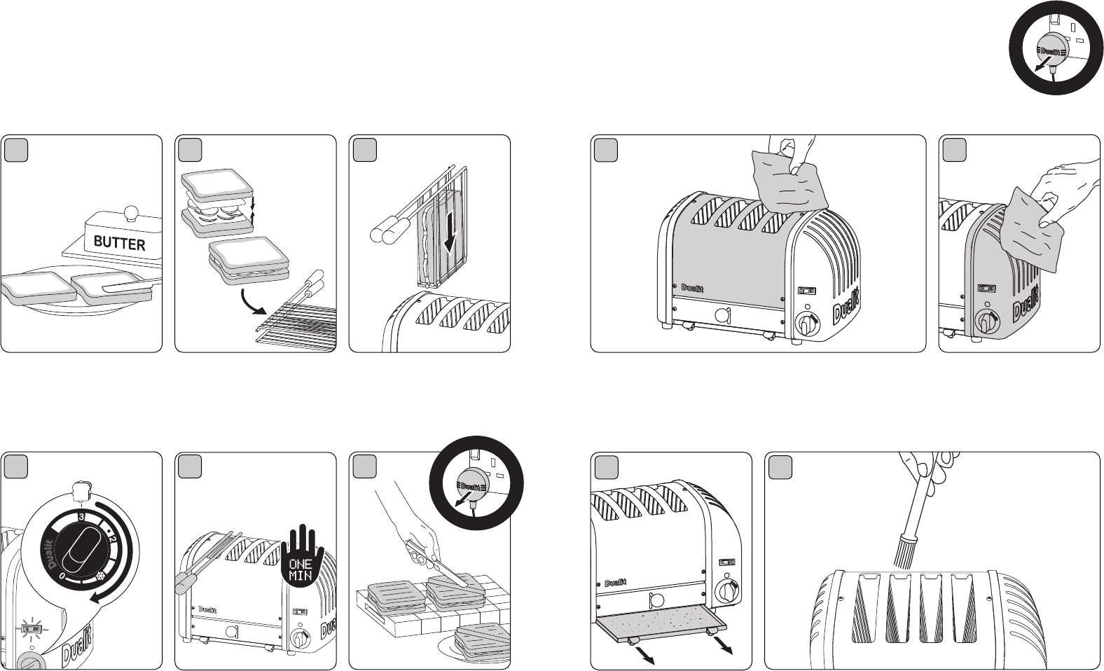 dualit toaster parts diagram