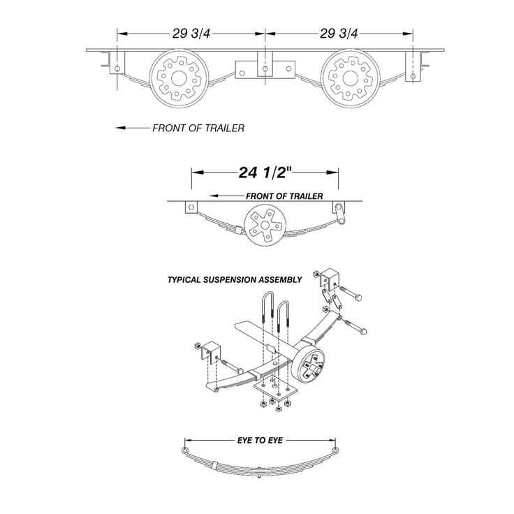 dump trailer parts diagram