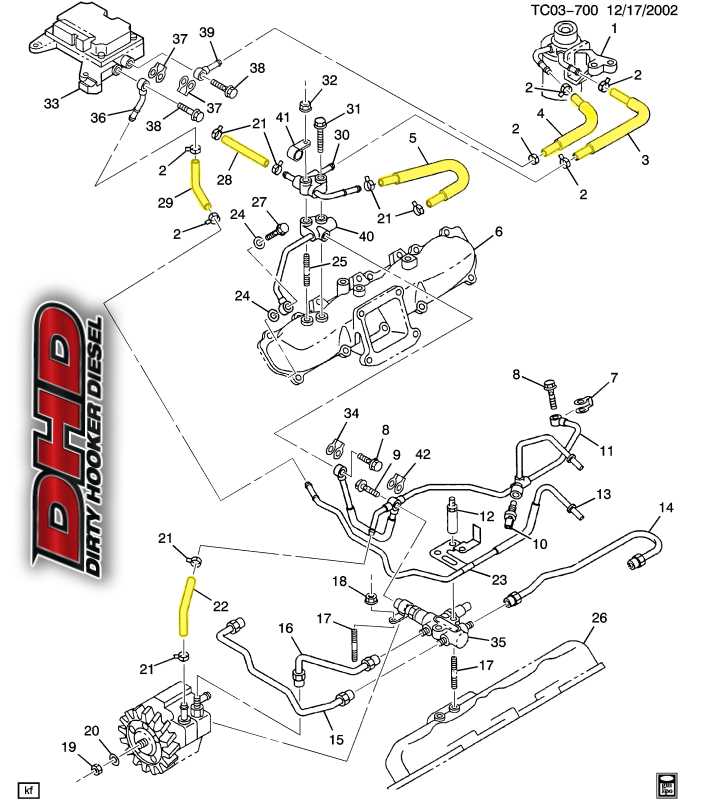 duramax parts diagram