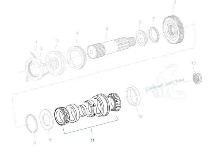 eaton 13 speed parts diagram