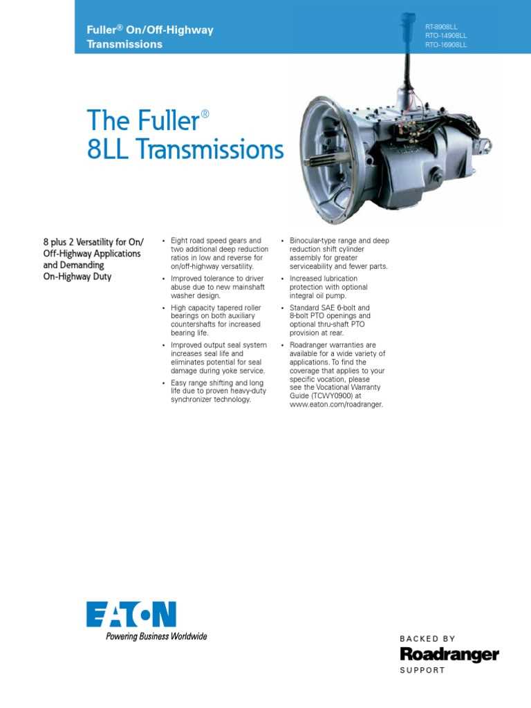 eaton 13 speed parts diagram