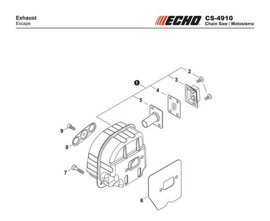 echo cs 4910 parts diagram