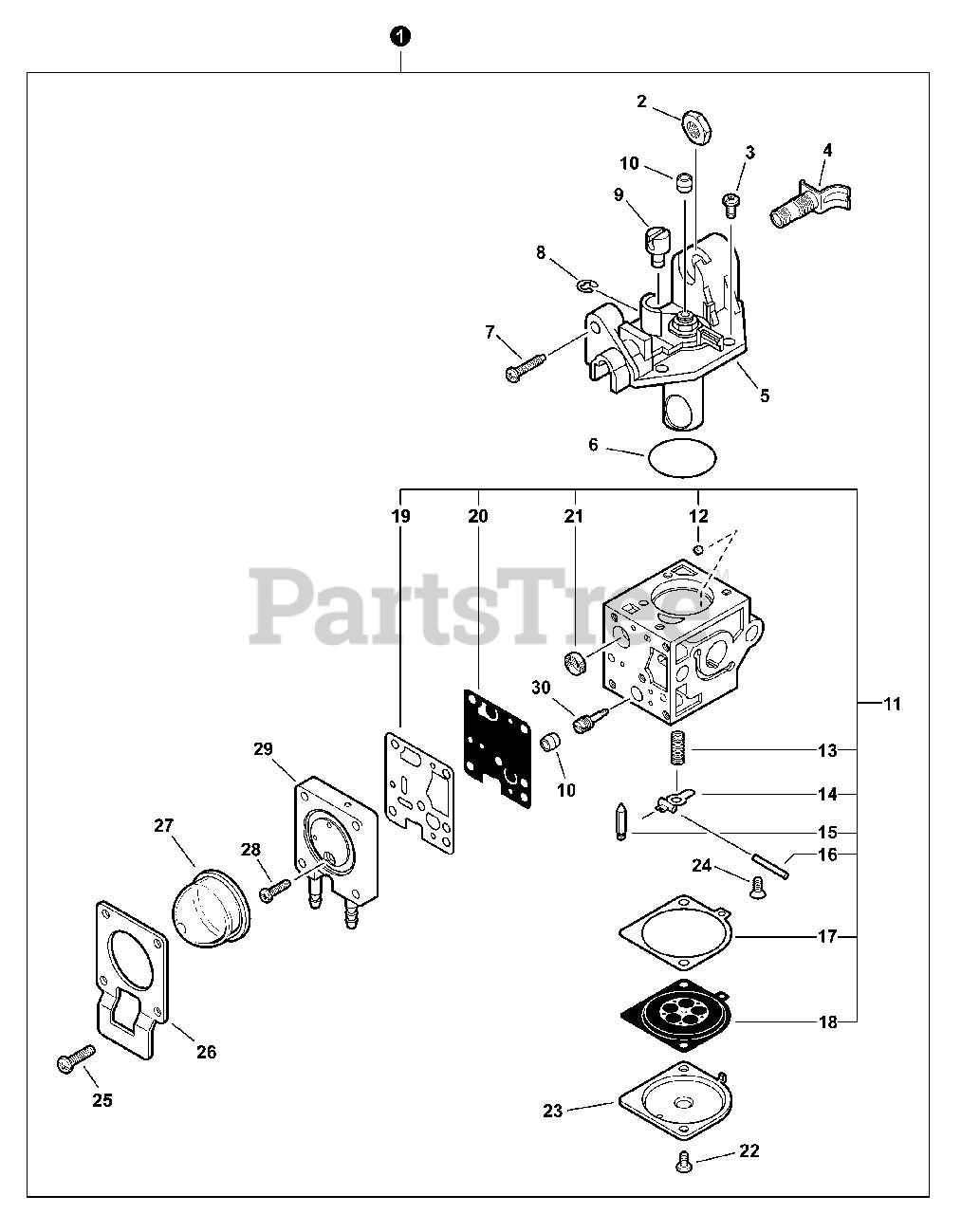 echo pb 250 parts diagram