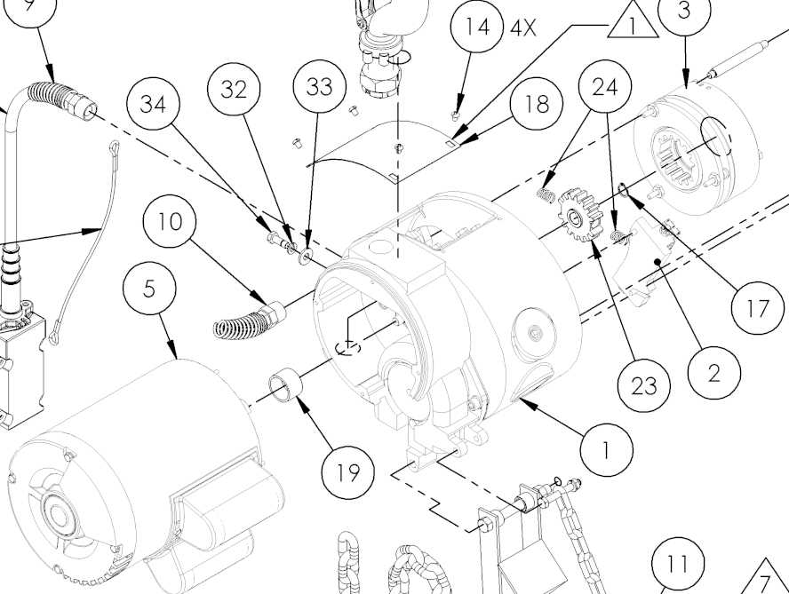 electric hoist parts diagram