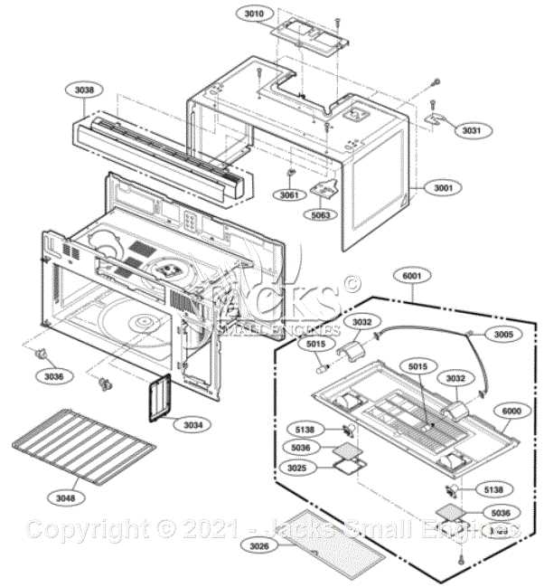 electric oven parts diagram