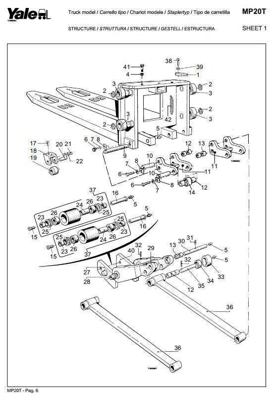 electric pallet jack parts diagram