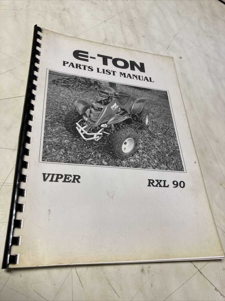 eton viper 90 parts diagram