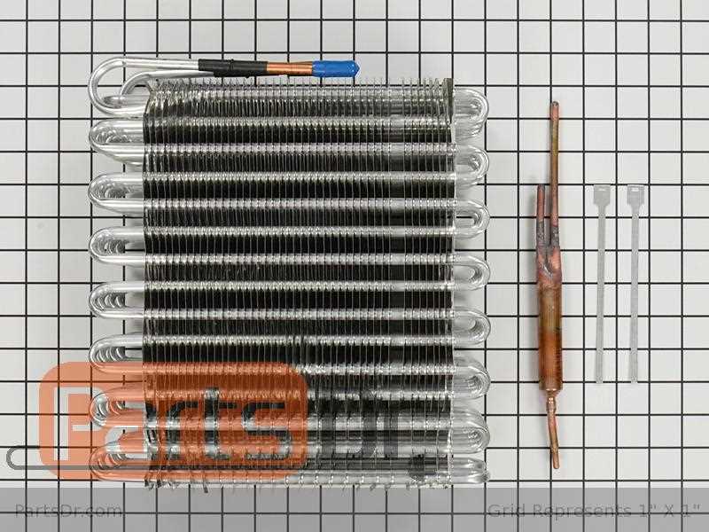 evaporator coil parts diagram