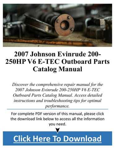 evinrude etec parts diagram