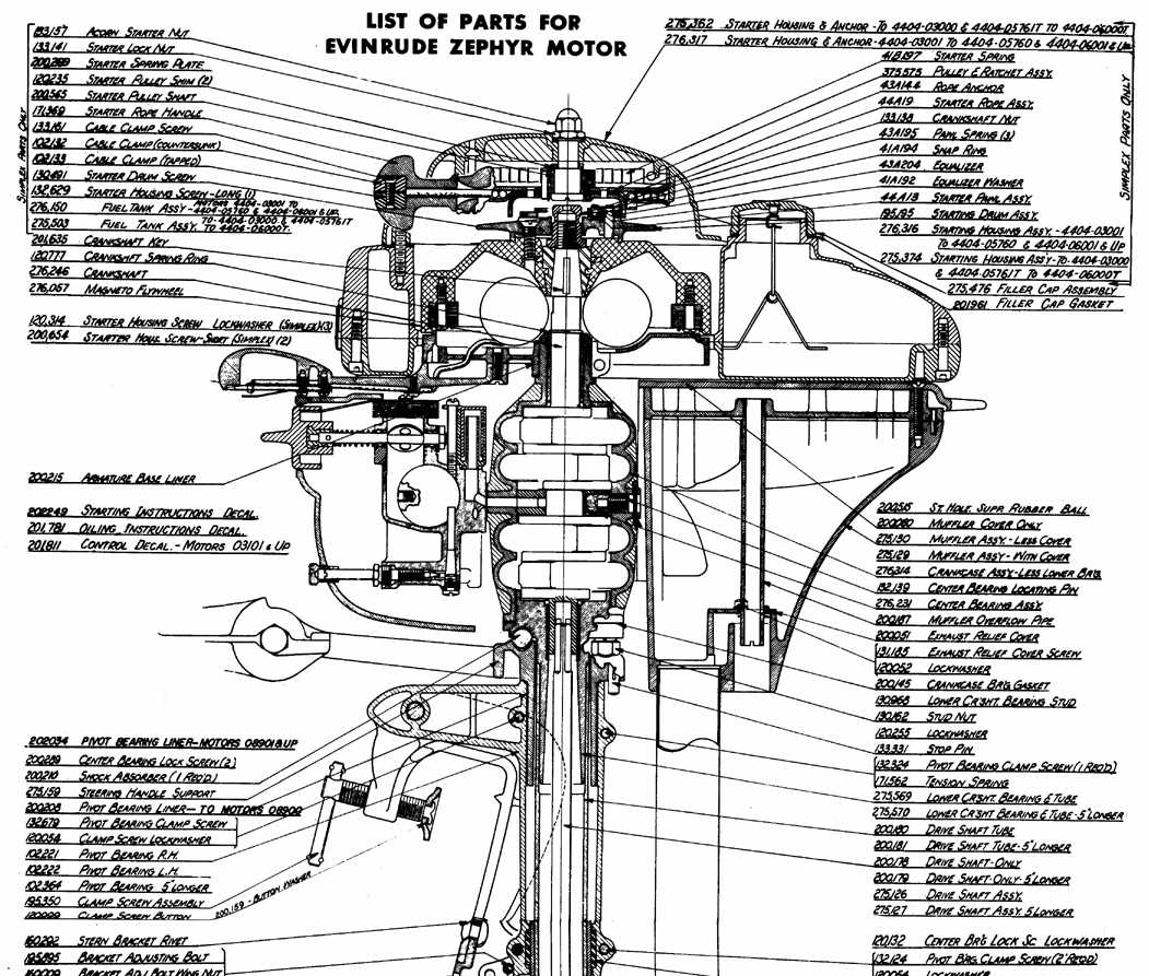 evinrude ficht parts diagram