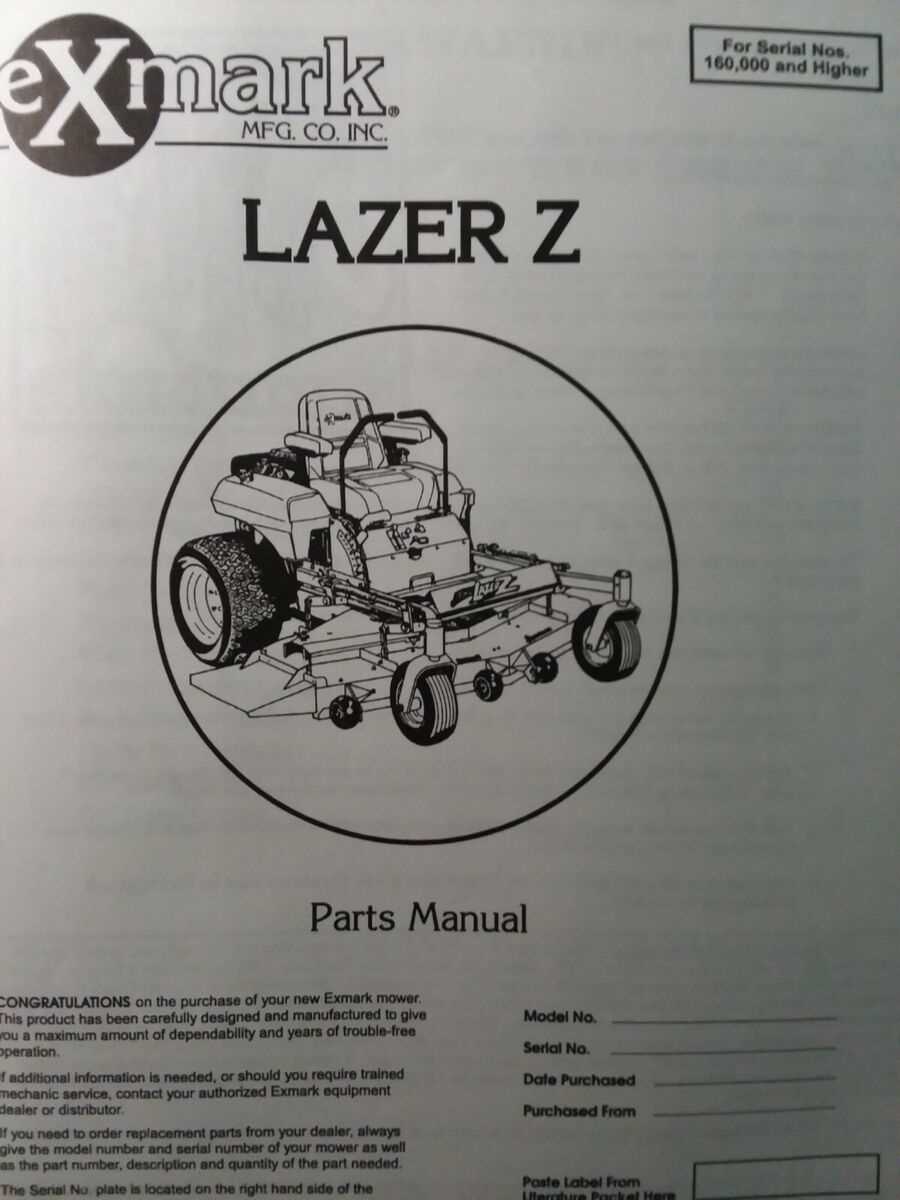 exmark parts diagram