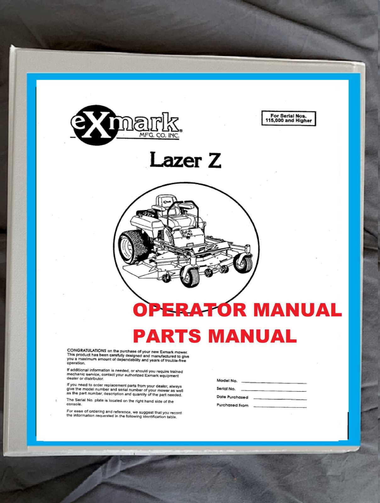 exmark zero turn parts diagram