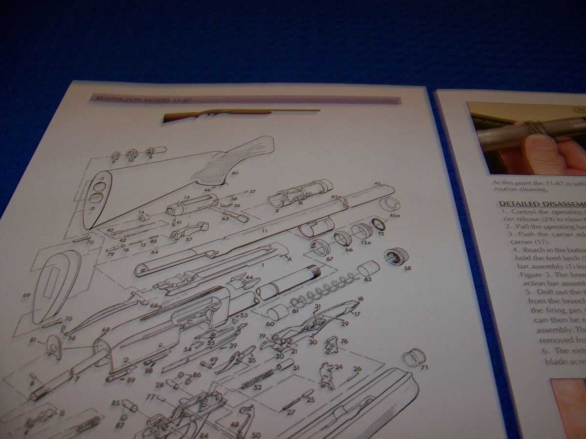 exploded diagram remington 1100 parts diagram