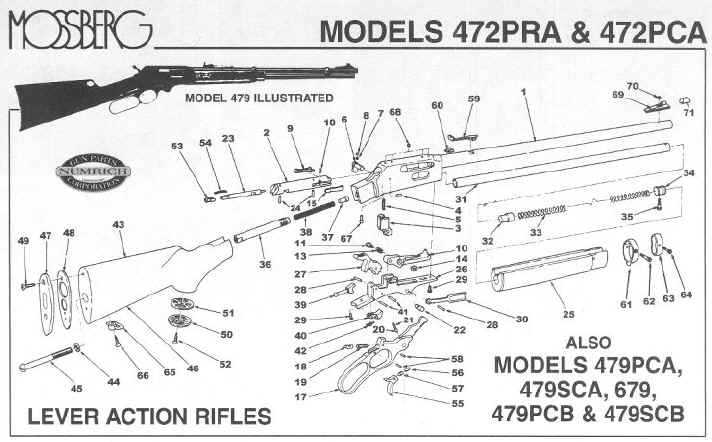 exploded marlin 336 parts diagram