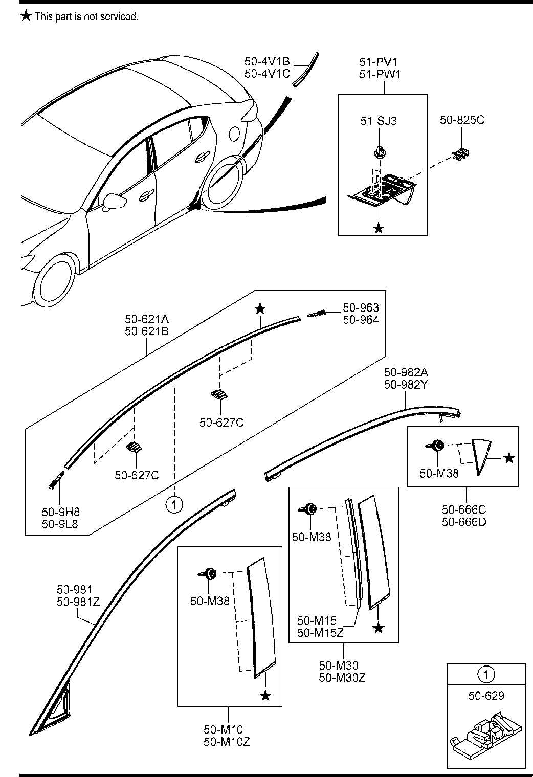 exterior car body parts names diagram