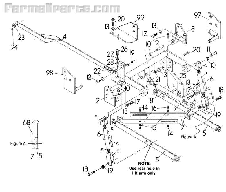 farmall 806 parts diagram