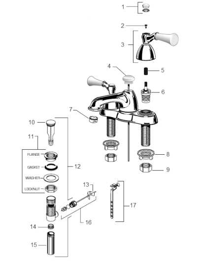 faucet handle parts diagram