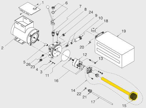 fenner hydraulic pumps parts diagram