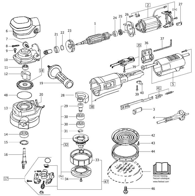 festool ro 150 feq parts diagram