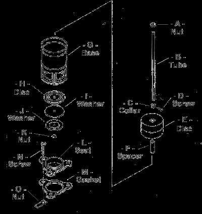 fill valve parts diagram