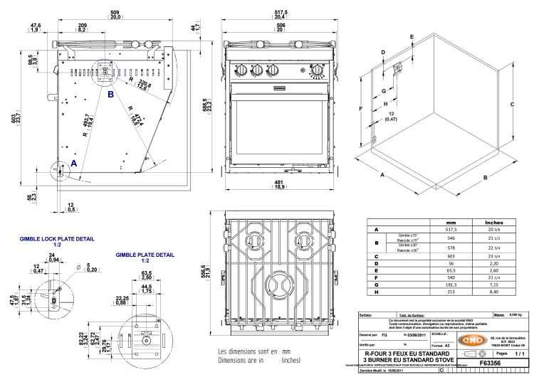 force 10 stove parts diagram