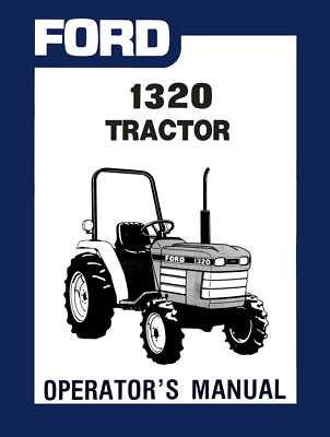 ford 1320 tractor parts diagram