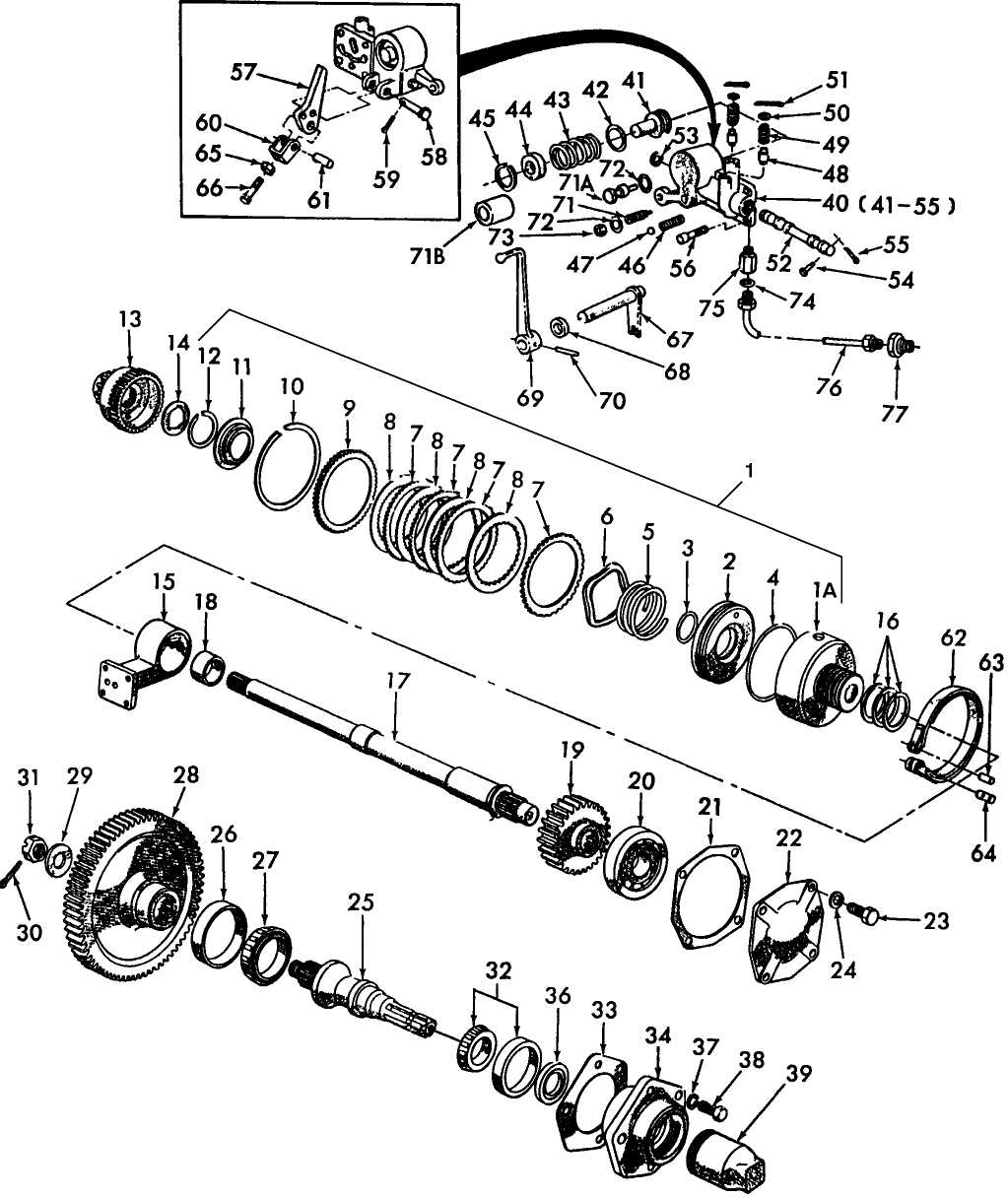 ford 1710 parts diagram