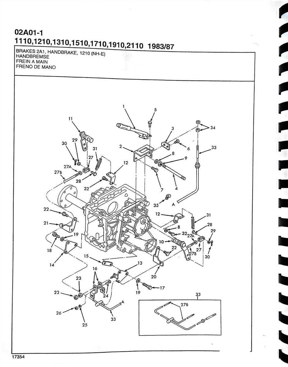 ford 1710 parts diagram