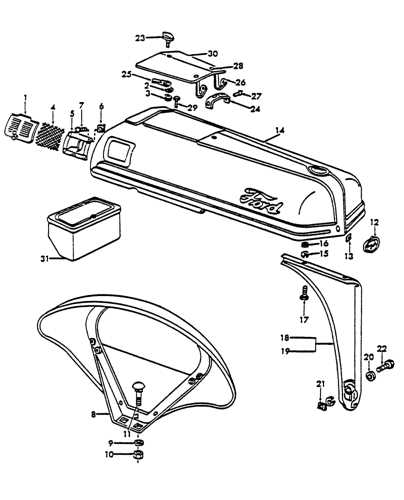 ford 2n parts diagram