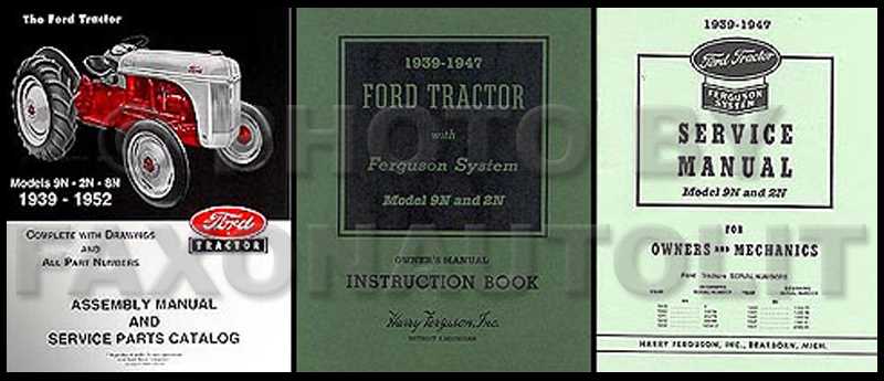 ford 2n parts diagram