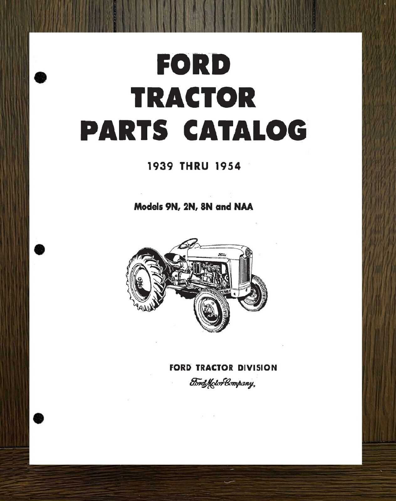 ford 2n parts diagram