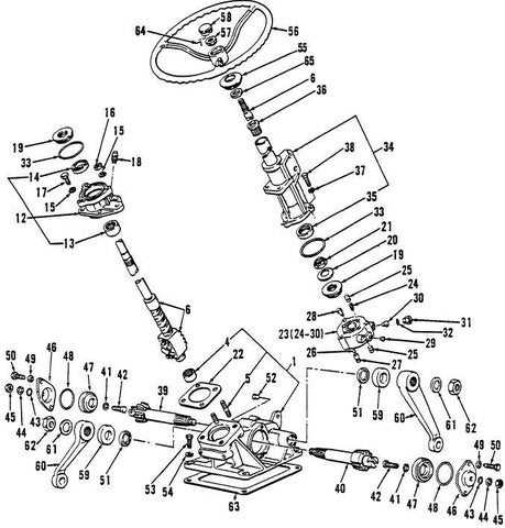 ford 3000 parts diagram