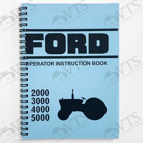 ford 3000 tractor parts diagram