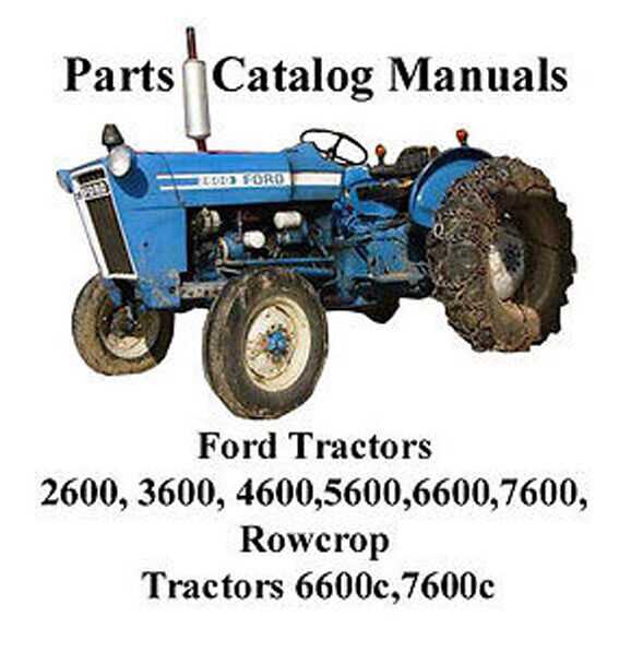 ford 3600 tractor parts diagram