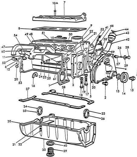 ford 4000 tractor parts diagram