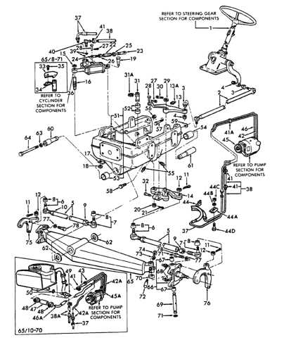 ford 4000 tractor parts diagram